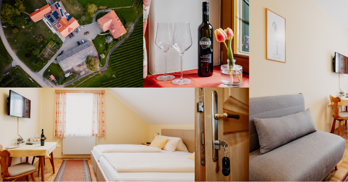 Buschenschank mit Zimmer in der Südsteiermark – Weingut Pilch an der südsteierischen Weinstraße