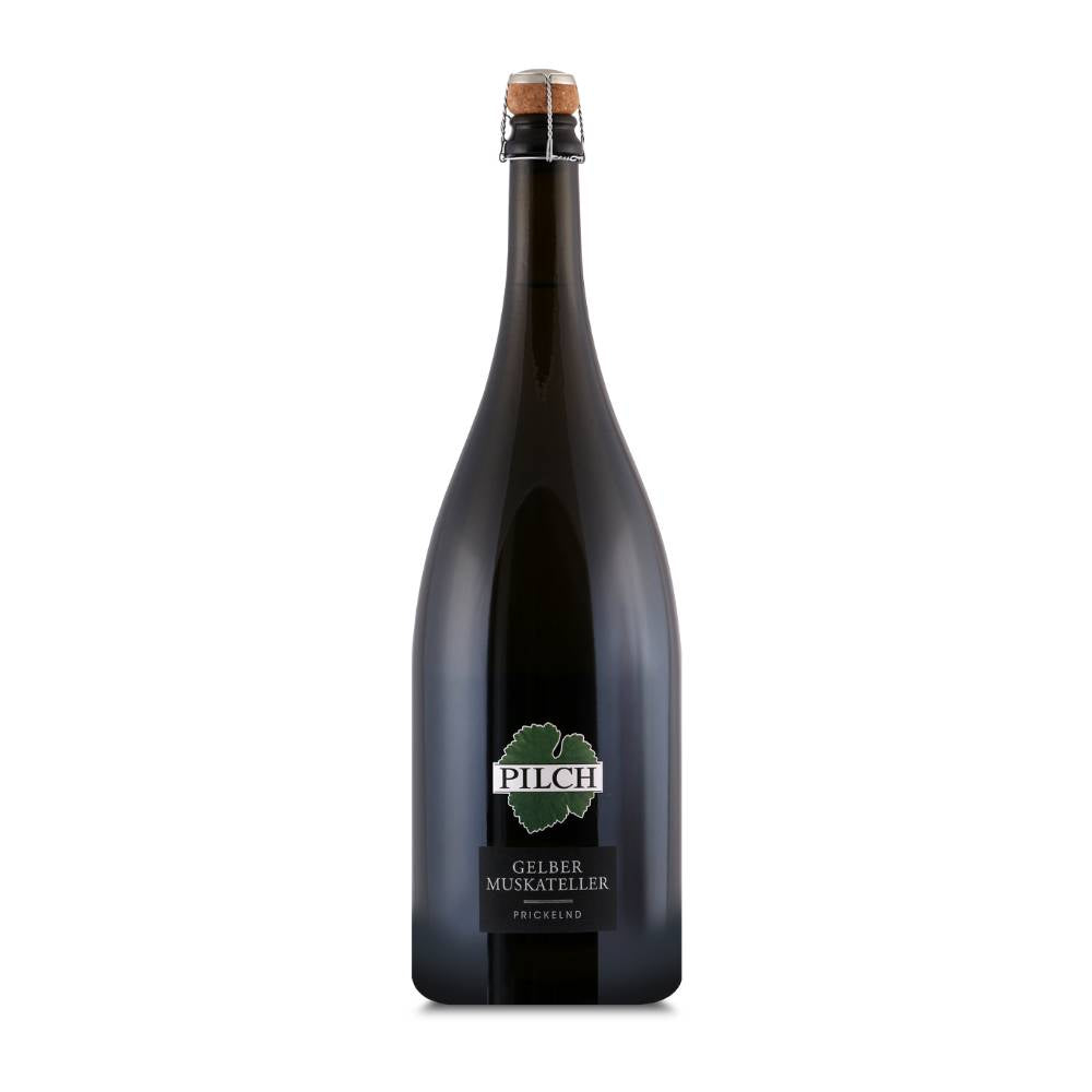 Weingut Pilch Weinflasche Magnum Frizzante Gelber Muskateller